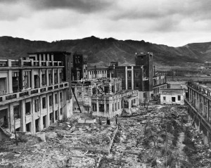 Destroyed Nagasaki After Atomic Bombing