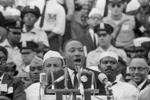Martin Luther King, Jr. Delivering His Famous Speech