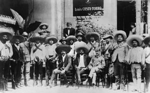Emiliano Zapata Posing with His Men