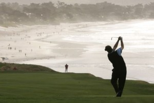 File photo of Phil Mickelson at Pebble Beach