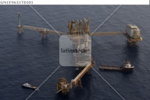 Mexico's state-run oil monopoly Pemex's platform "Ku Maloob Zaap" is seen in the Northeast Marine Region of Pemex Exploration and Production in the Bay of Campeche