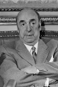 Chilean poet Pablo Neruda