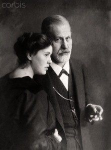 Sigmund Freud with his daughter Sophie