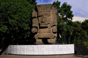 Statue at Museo Nacional de Antropologia