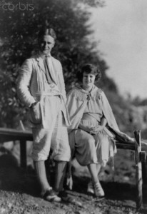 Portrait of F. Scott and Zelda Fitzgerald