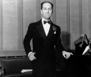 George Gershwin Wearing Tuxedo