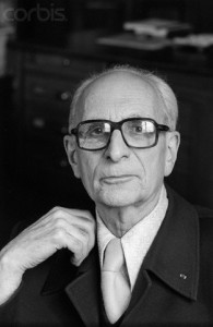 Anthropologist Claude Levi-Strauss