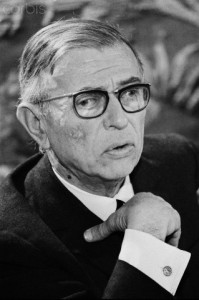 Author Jean-Paul Sartre