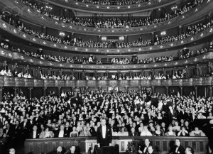 Interior of Metropolitan Opera House
