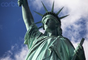 Close-Up of Statue of Liberty