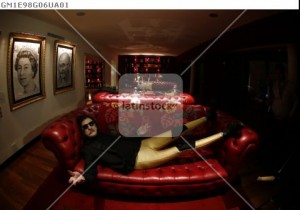 Argentine musician Charly Garcia poses during an interview with Reuters ahead of his concert at Teatro Colon opera house in Buenos Aires