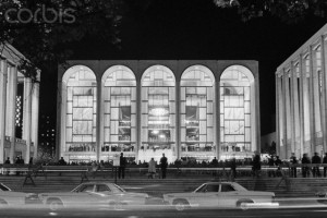 Exterior View of Metropolitan Opera House