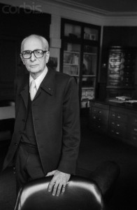 Anthropologist Claude Levi-Strauss