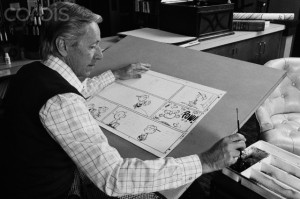 American Cartoonist Charles M. Schulz