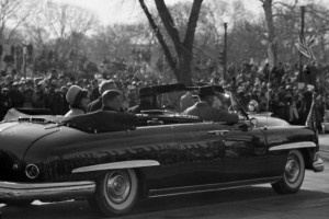 First Sight of New President