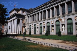 Entrance to the Museo del Prado