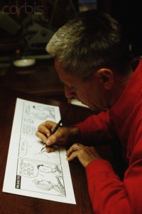 Charles Schulz at Work