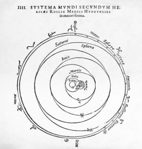 Geoheliocentric cosmology, 16th century