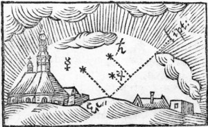 Kepler's planetary conjunction, 1603