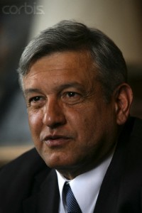 Mayor of Mexico City Andres Manuel López Obrador