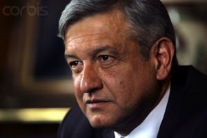 Mayor of Mexico City Andres Manuel López Obrador