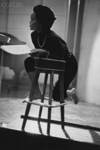 Eartha Kitt in the Studio