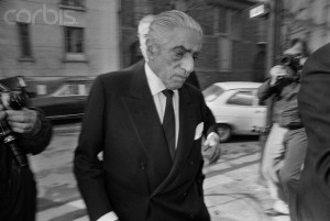 Aristotle Onassis Arriving at Hospital