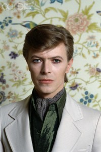 British singer David Bowie