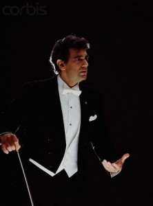 Opera Singer Placido Domingo Conducting