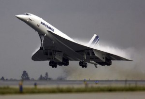 File photo of Air France Concorde AF002  taking off at Roissy airport, near Paris