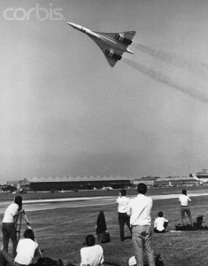 Debut of Concorde at Air Show