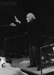 Conductor Arturo Toscanini