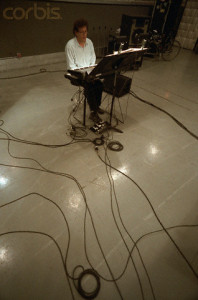Philip Glass During Rehearsal