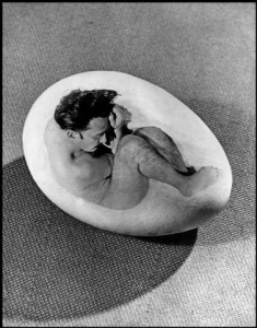 USA. NYC. 1942. Salvador DALI, Prenatal Memory.