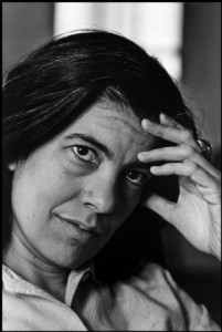 USA.  1971. Susan SONTAG.