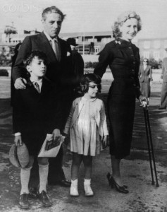 Aristotle and Athina Onassis with Children