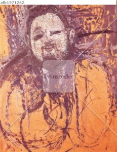 Portrait of Diego Rivera, 1914, by Amedeo Modigliani (1884-1920), oil and tempera on canvas, 100x79 cm.