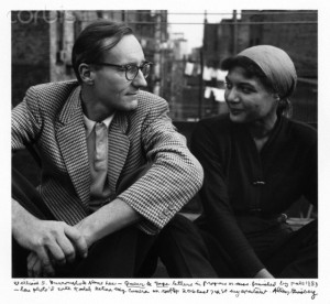 William S. Burroughs and Alene Lee in Manhattan