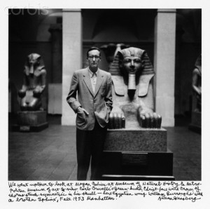 William S. Burroughs at the Metropolitan Museum of Art