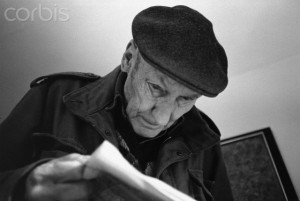 William S. Burroughs Reading Gun Magazine