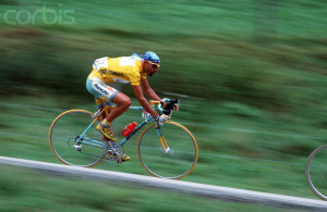 Marco Pantani During Stage 16 of 1998 Tour de France
