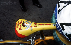 Marco Pantani's Saddle During 1998 Tour de France