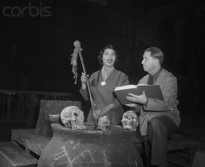Marian Anderson Rehearsing with Herbert Graf
