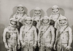 Portrait of the Project Mercury astronauts