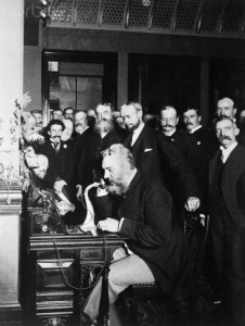 Bell Opening New York-Chicago Telephone Line