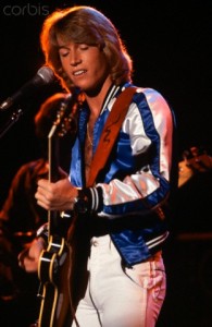 Andy Gibb Playing the Guitar