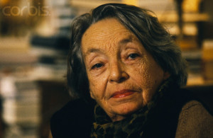 Writer Marguerite Duras at Home