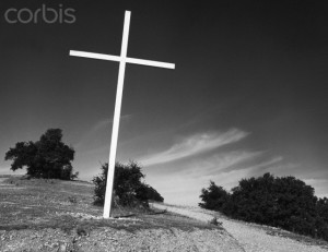 White Cross, San Rafael, California, 1932 by Ansel Adams