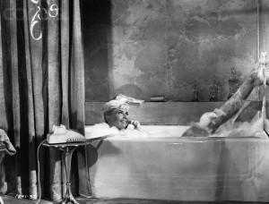 Doris Day in Bathtub