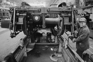 Krupps Locomotive Factory Worker